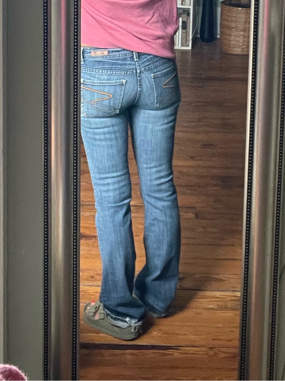 7 For All Mankind Women's Light Blue Skinny Jeans